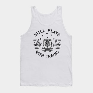 Model Railway Model Maker Railroad Gift Tank Top